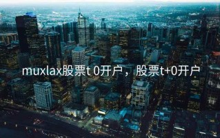 muxlax股票t 0开户，股票t+0开户