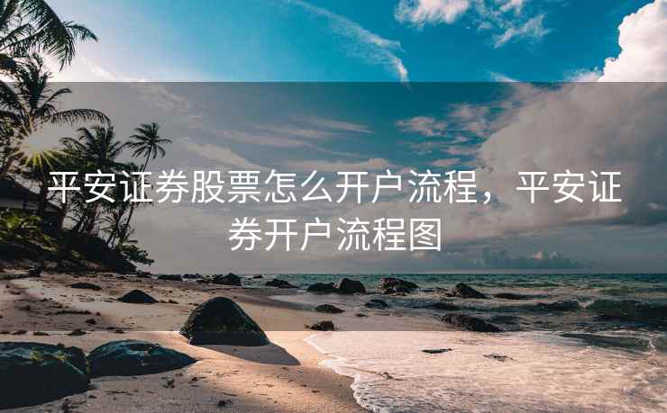 平安证券股票怎么开户流程，平安证券开户流程图